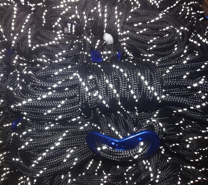 4mm 5/32inch 8 Kabel Nylon Paracord van de Bundel de Weerspiegelende Tent 100ft 1 Bundel 0